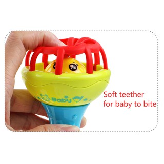 Baby Toy Bell Teether Rattles Rattle Toys Rubble Ball Hand-eye Newborn Touching for Babies Colorful Non Toxic BPA Free #4