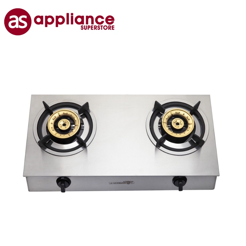 La Germania Premium Double Burner Stainless Gas Stove G1000 MAX ...