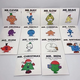 cod Little Miss books Mr Men Books Set Children English Story Books 50 pcs brand new boxed set #4