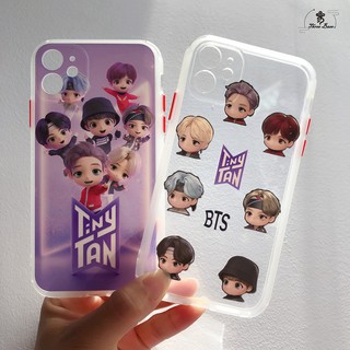 Phone case iphone 12 casing kpop bts Cartoon TINYTAN For iPhone 12 Pro