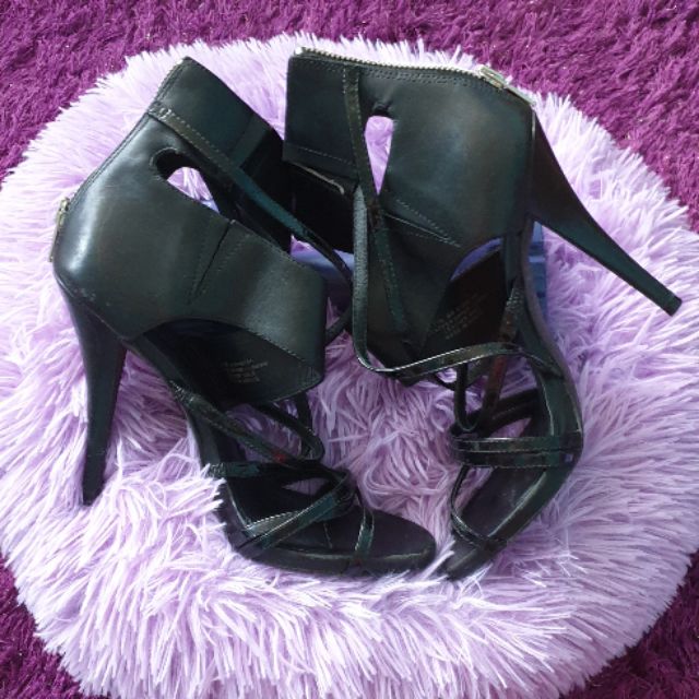 dkny black heels