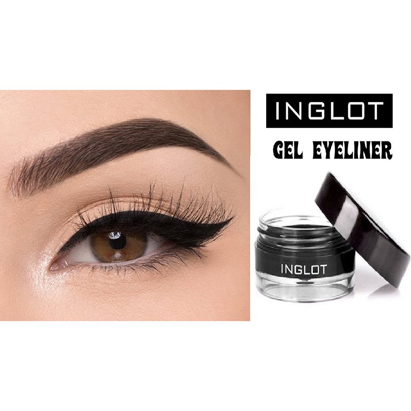 black gel liner