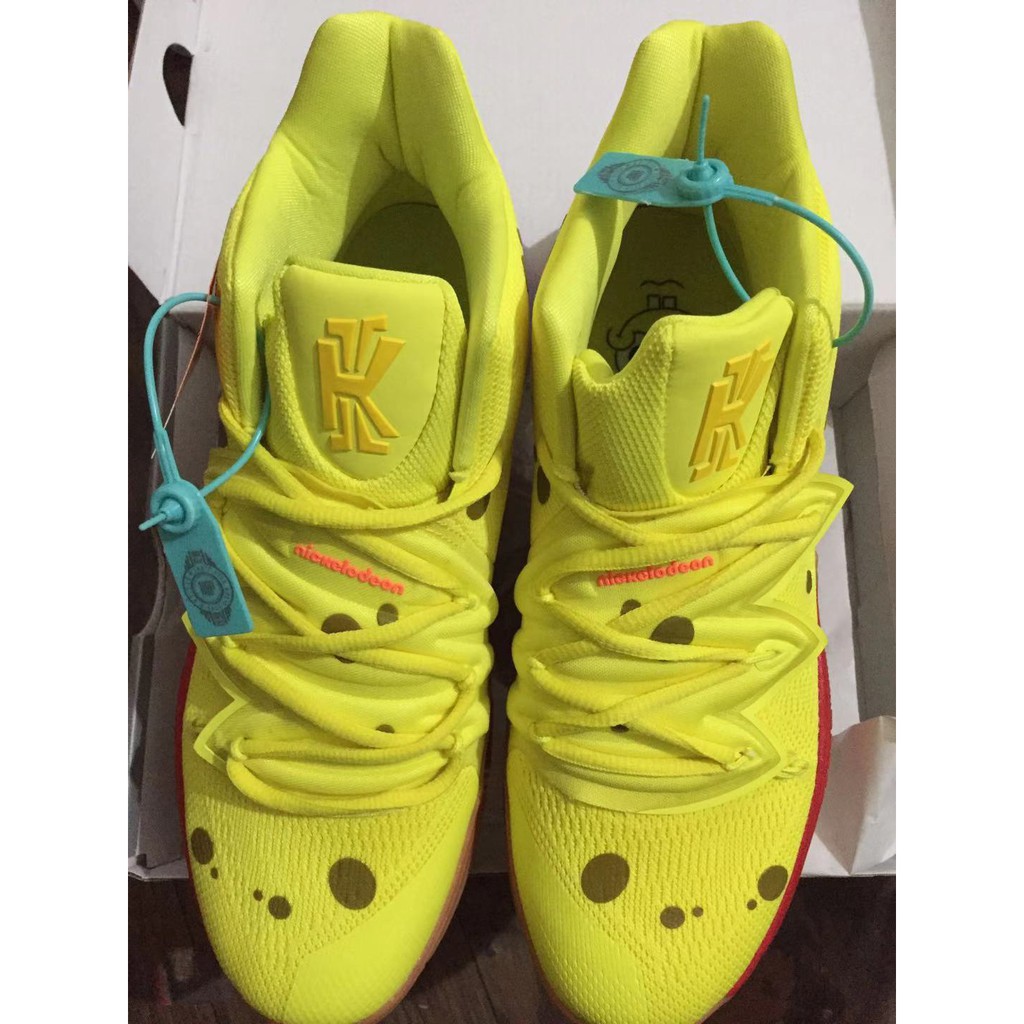 spongebob kyrie shoes kids