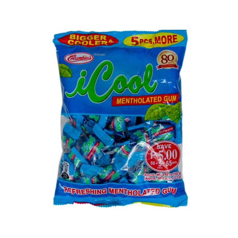 Icool Mentholated Gum Candy 50's ubicaciondepersonas.cdmx.gob.mx