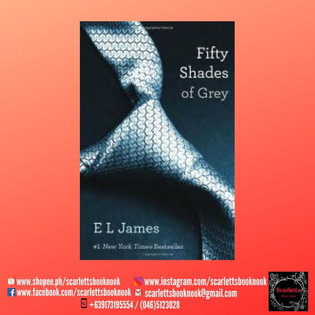 Fifty Shades Of Grey By E L James Pb Shopee Philippines