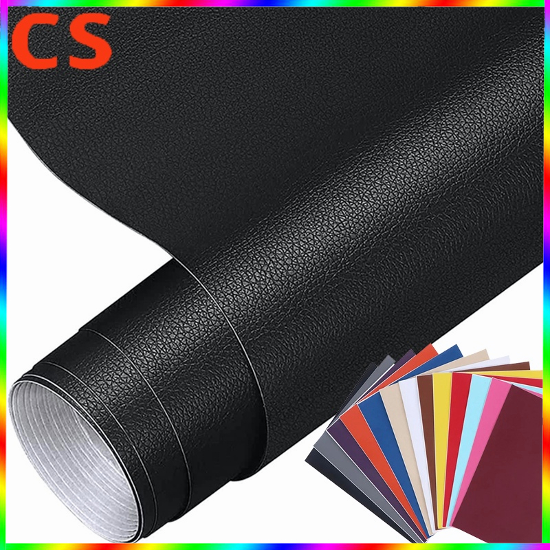 [COD]SelfAdhesive Leather Fabric Patch Sticker On Sofa Bed Lychee