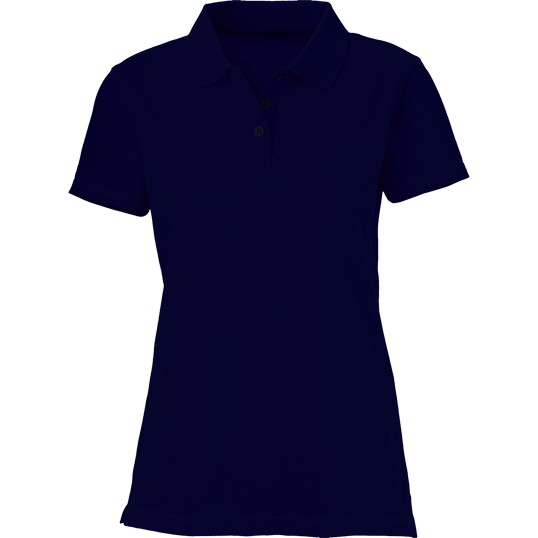 navy blue polo shirt