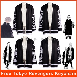 Tokyo Revengers Bonten Cloak Cosplay Senju Kawaragi Costume Takeomi Akashi Wakasa Imaushi Brahman Kimono Haori Collar Jacket Outwear Shirt