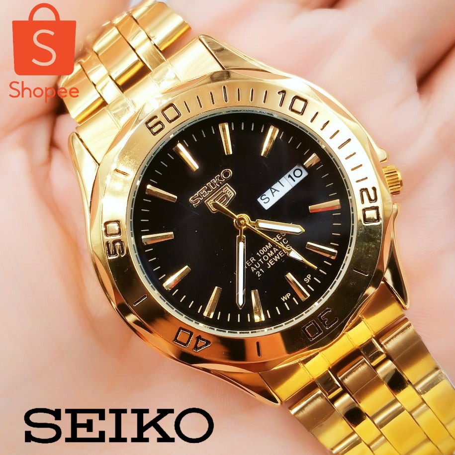 2021 Seiko-5 Men's watch Double Date Japan Movement Automatic Hand Water  Resist | Shopee Philippines