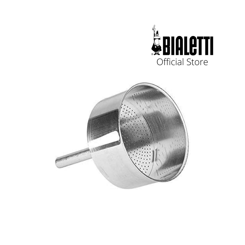 Original Bialetti Spare Parts Aluminum Funnel Moka Express, Fiammetta