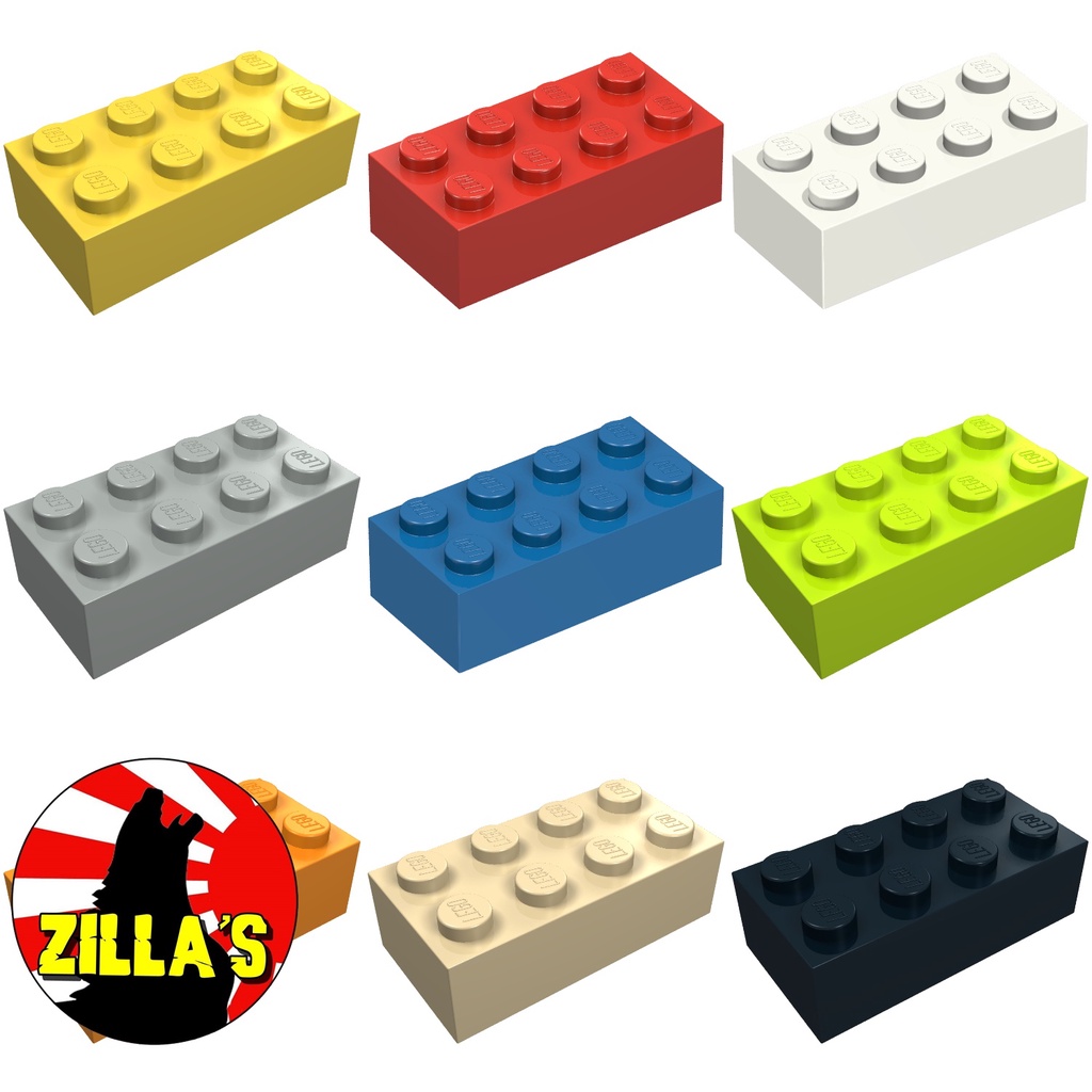 LEGO Brick 2 x 4 Item No: 3001 | Shopee Philippines