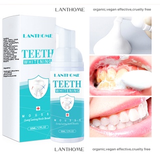 Teeth Cleaner Mousse Remove Yellow Stains Plaque Teeth Bright Whitening Fresh Breath Tooth Oral Care #5