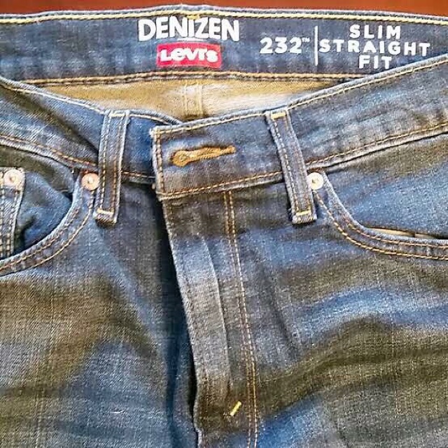 denizen 232 slim straight fit jeans