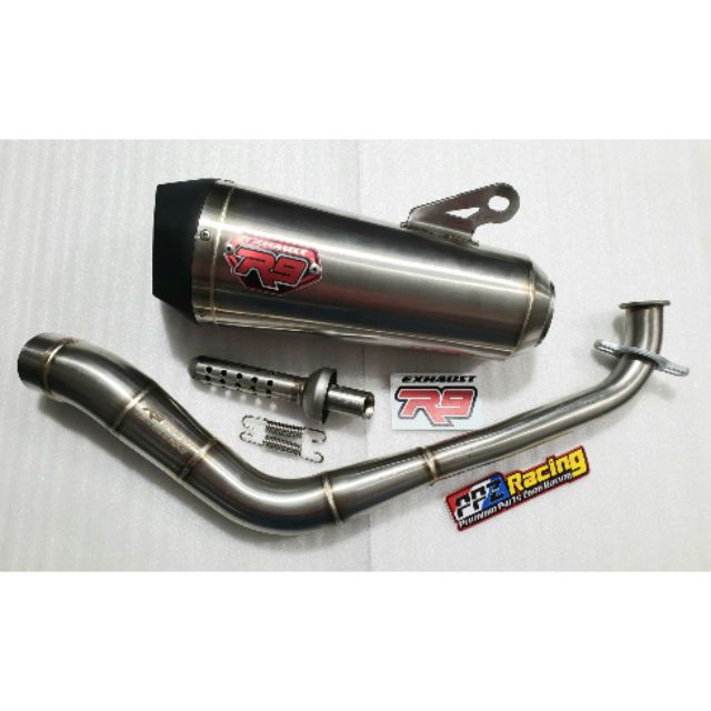R9 EXHAUST PIPE NEW ALPHA SERIES - NMAX155 & AEROX155 (PP-R9NA-A/PP