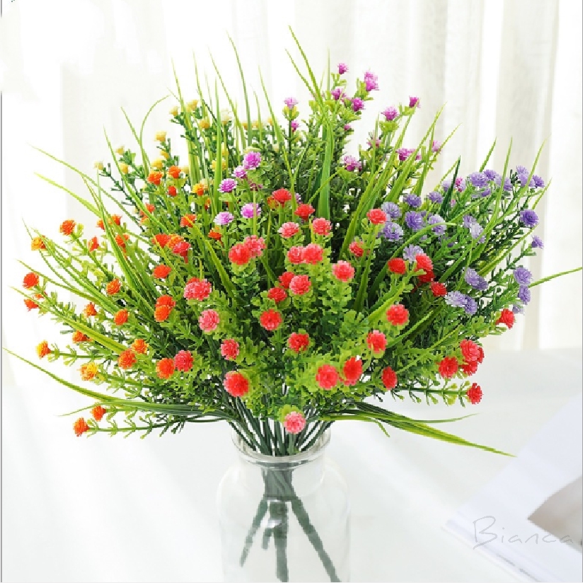 plastic flower decoration