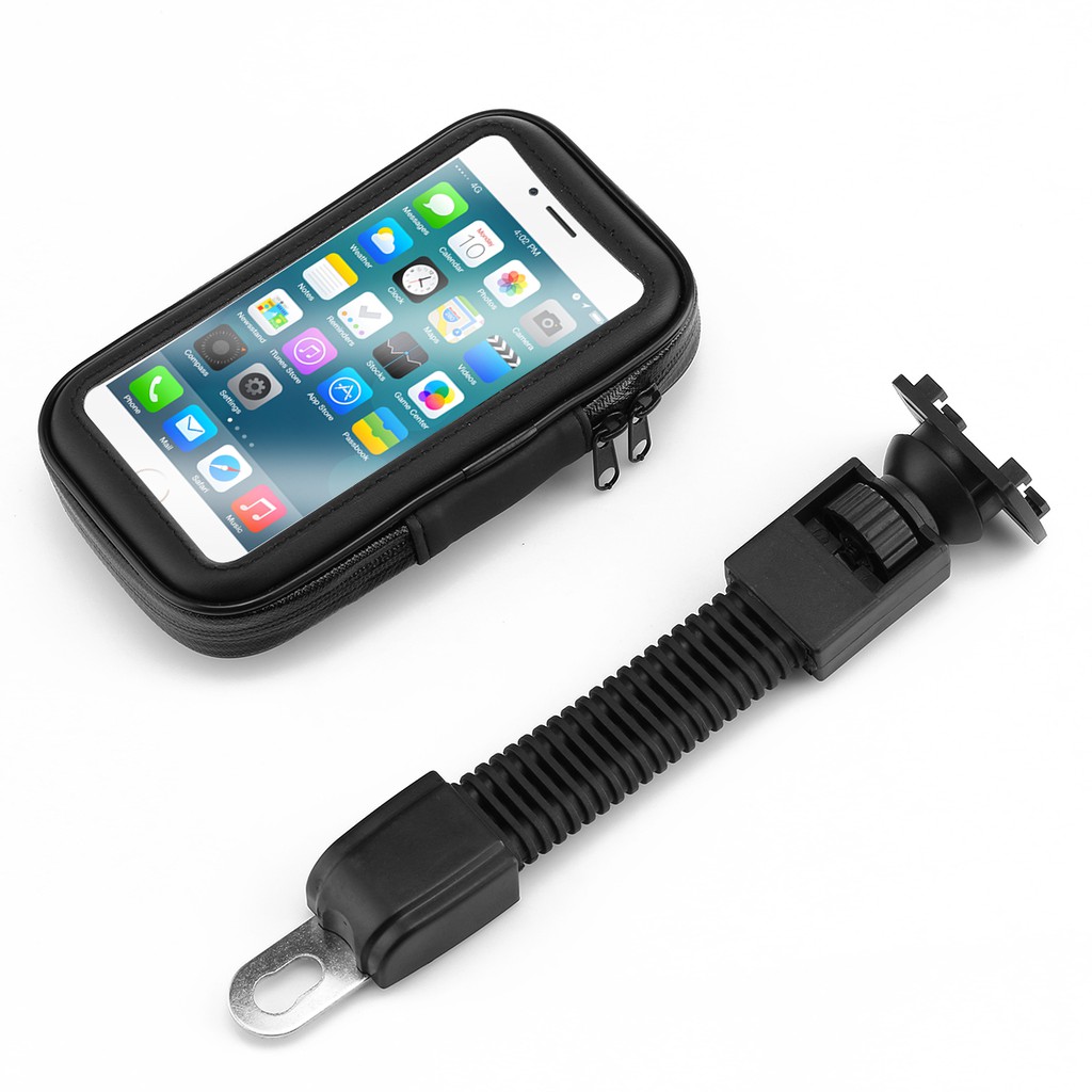 waterproof cell phone mount for motorcycle