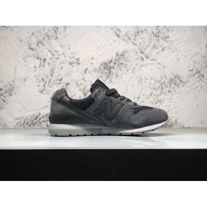 new balance 996 all black running trainers