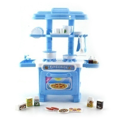blue kitchen toy