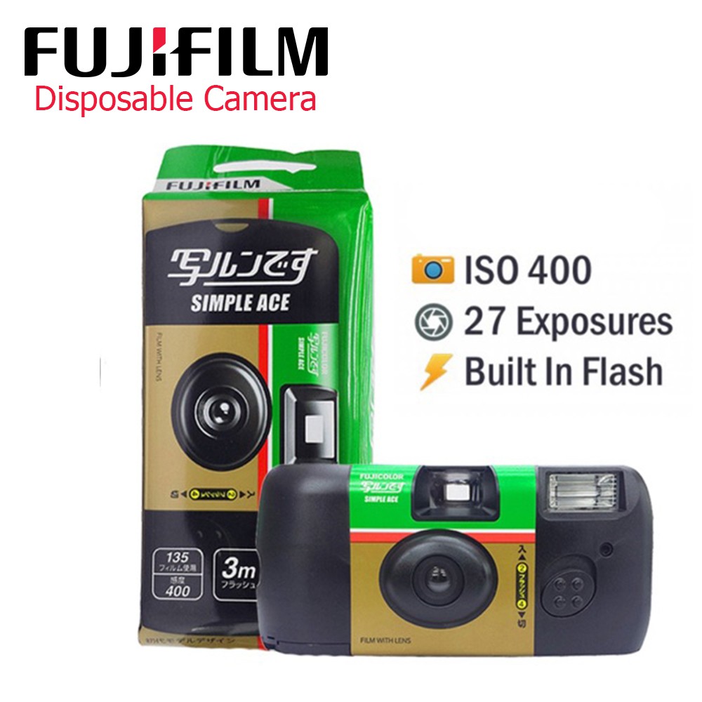 Fujifilm Simple Ace Disposable Camera Expiration 04/2022 Shopee