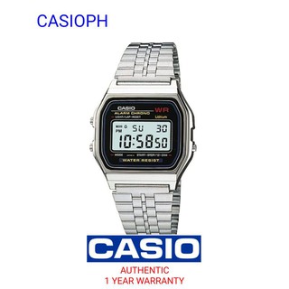 casio a159 silver
