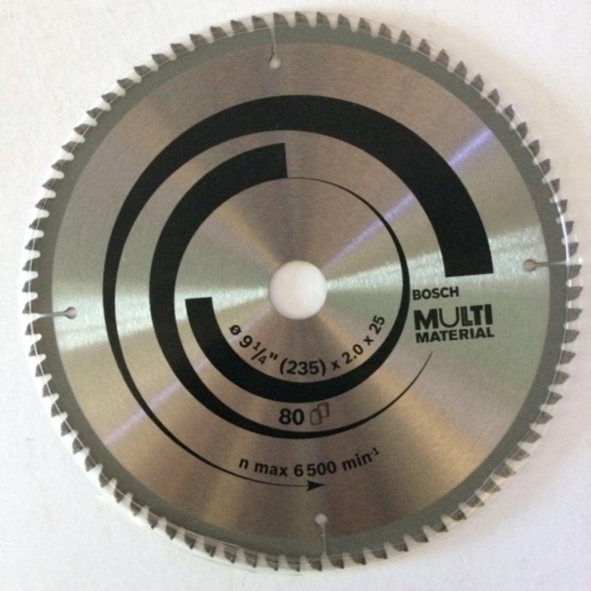 Bosch Circular Saw Blade MULTI MATERIAL ( 91/4 X 80T ) Shopee Philippines