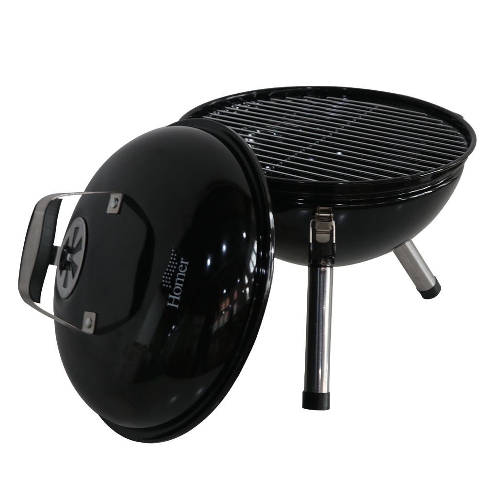 HOMER HOMKY22014HE Luxury Kettle Grill Ideal for Outdoor and Indoor