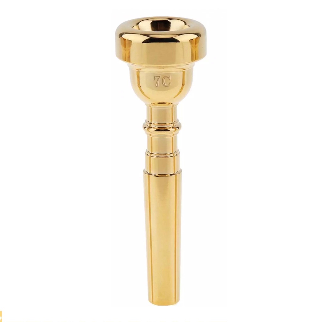 Avida Trumpet Mouthpiece 7C GoldPlated Classic Replacement Part