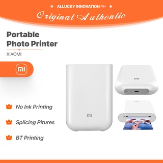 Xiaomi Pocket Photo Printer AR Printer 300DPI Portable Photo DIY Picture Printer Bluetooth Work