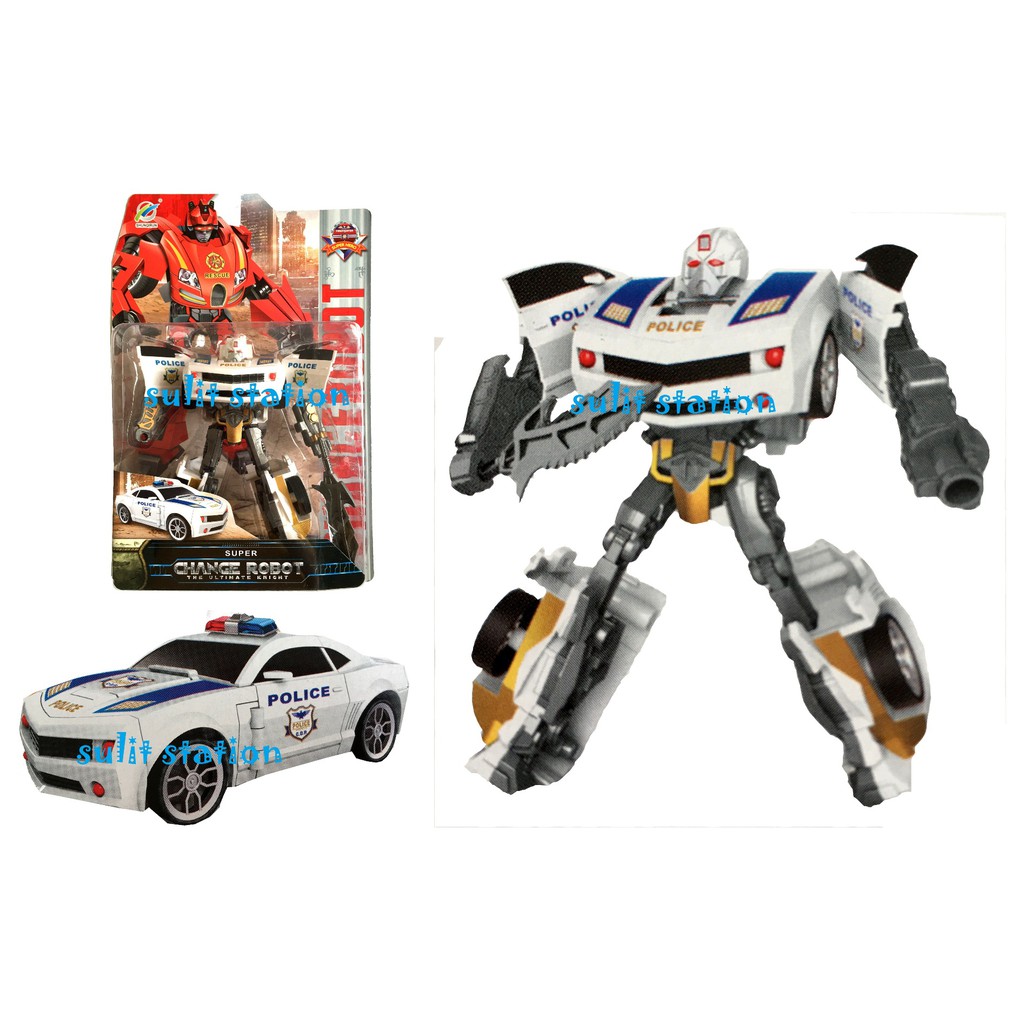Transformers LS02 Police Car Autobot Put Original Large Alloy Toy 