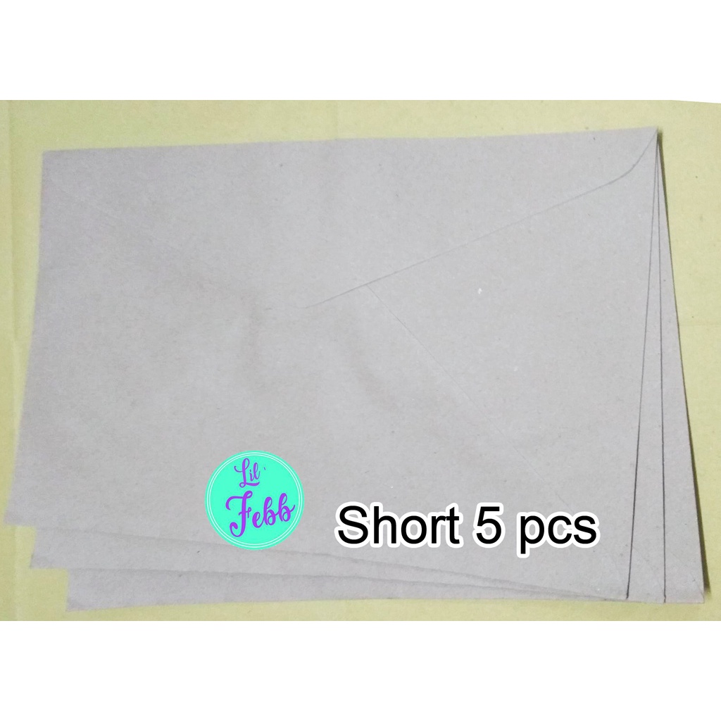 Brown Envelope Long / 5 pcs Shopee Philippines