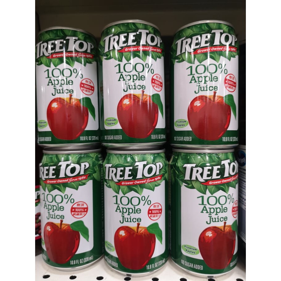 Tree Top Apple Juice, 10.08 Ounce in Can Premium Apple Juice Shopee Philippines