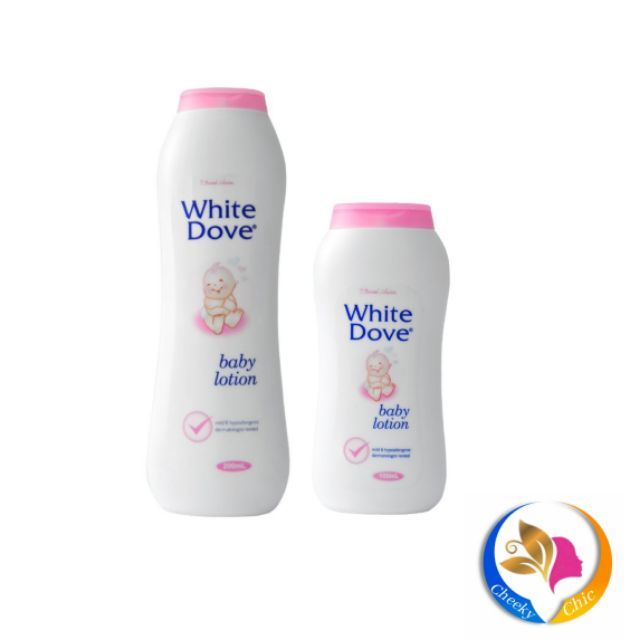 white dove lotion personal collection