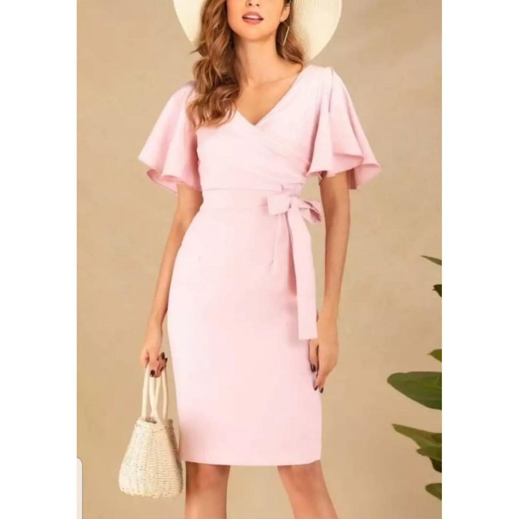 selina spot velvet print dress