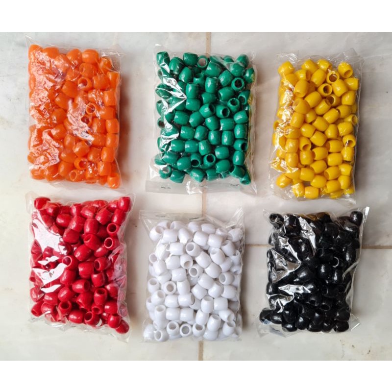10mm ID Chips Plastic Chips Beads Chips Macaroni Beads Rondelle Spacer