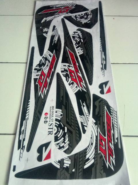 Striping Lis Stickers Variation Motorcycle Yamaha Mio Soul Gt 115 Transformer Shopee Philippines