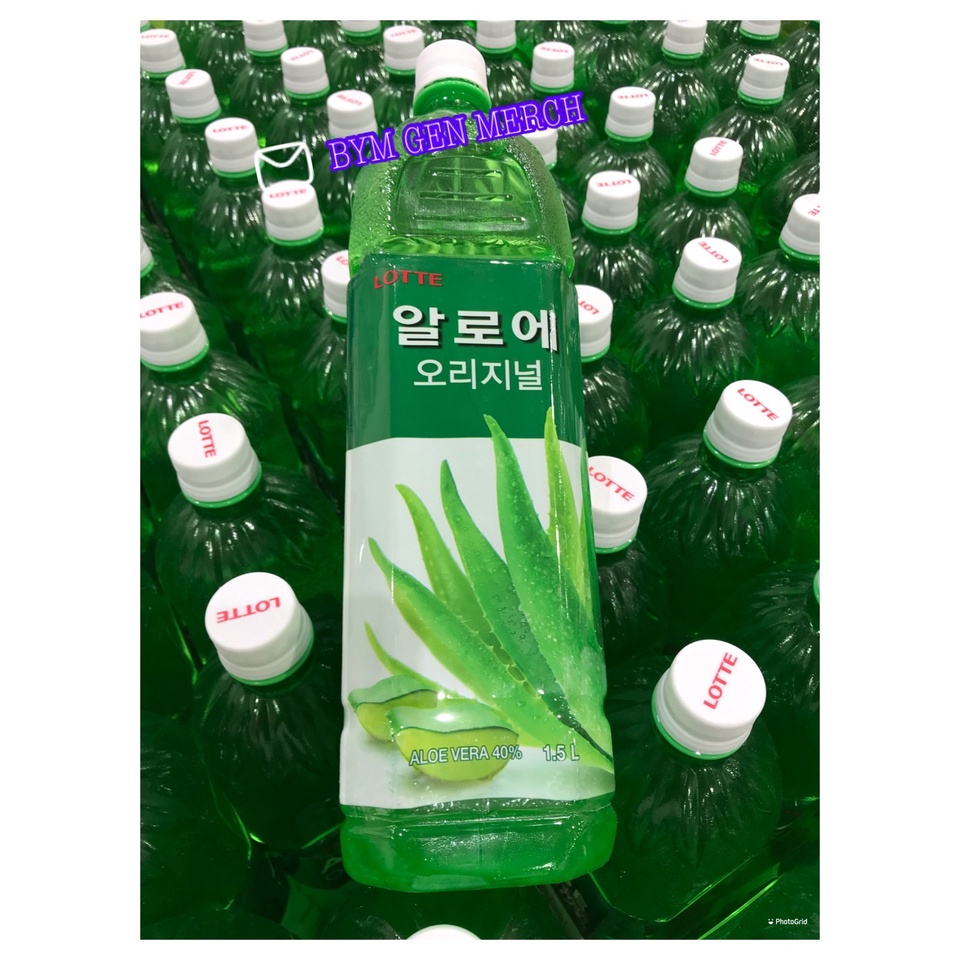 Lotte Aloe Vera 15l Juice Original Made In Korea 40 Aloe Vera Shopee Philippines 0936