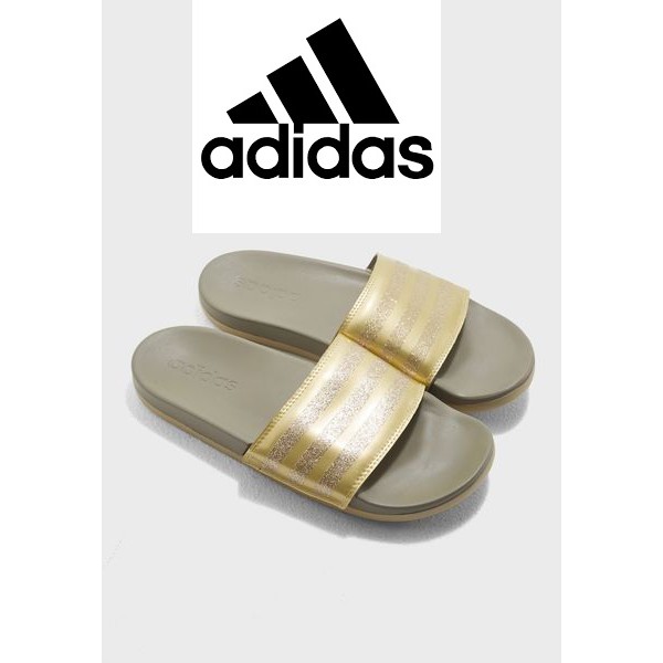 adidas women's adilette cloudfoam plus explorer slides