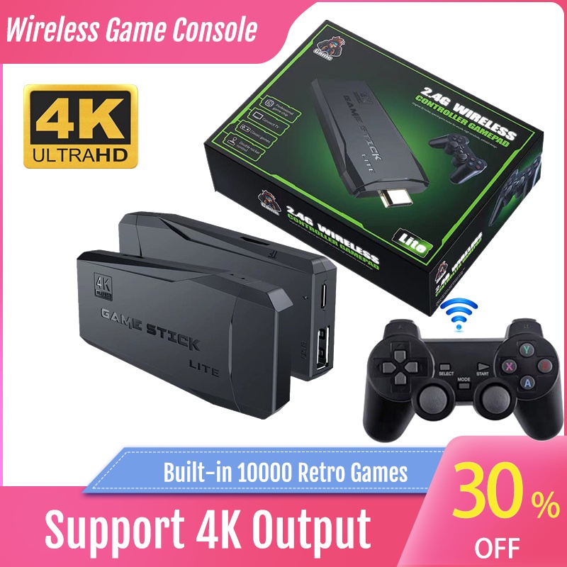 K Games M8 USB 2.4G Wireless Console TV Game Console Retro Console 3500 ...