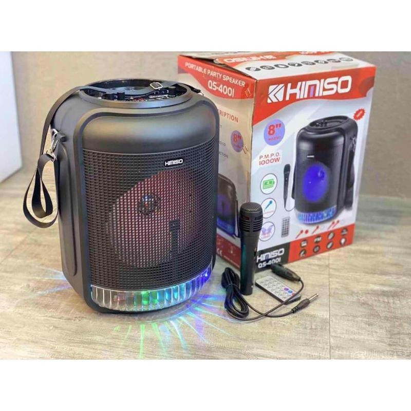 Original Bluetooth speaker KIMISO 8" Shopee Philippines