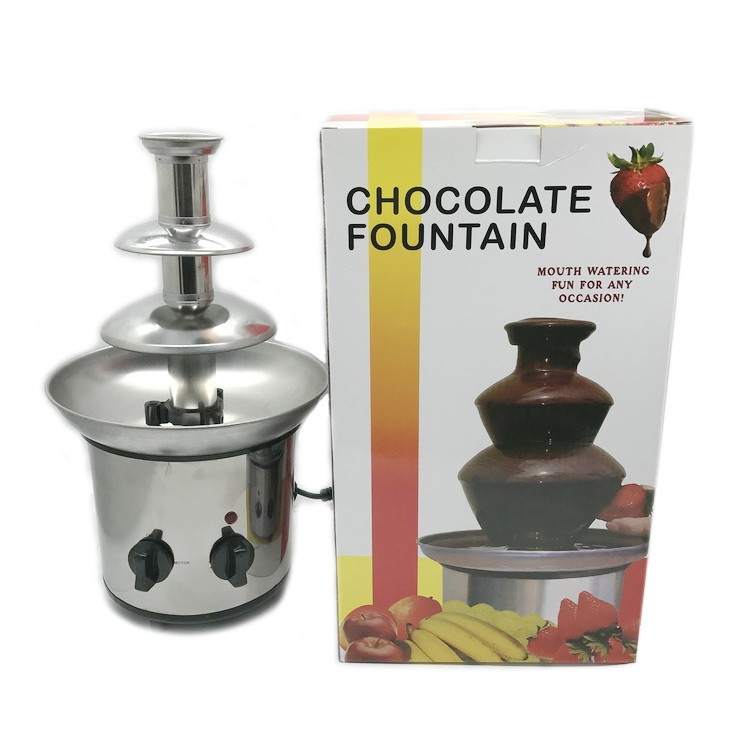 3Layer Stainless Steel Chocolate Fountain Shopee Philippines