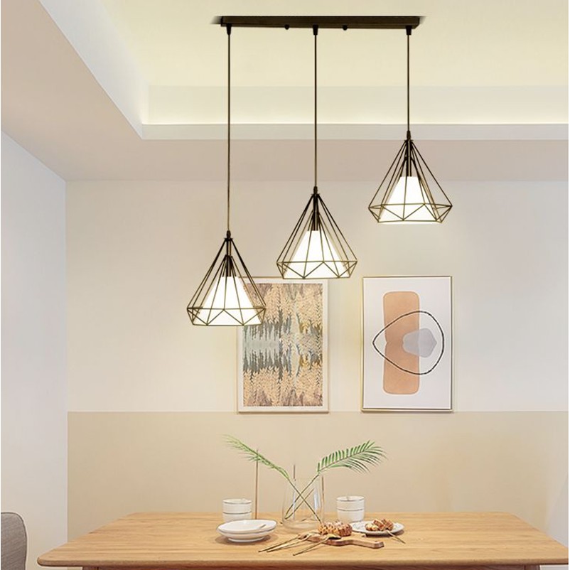 3 Light Indoor Island Pendant Light Gold Metal Hanging Ceiling Light Fixtures For Kitchen Kitchen Island Bar Dining Room Farmhouse Coffee Office Shopee Philippines