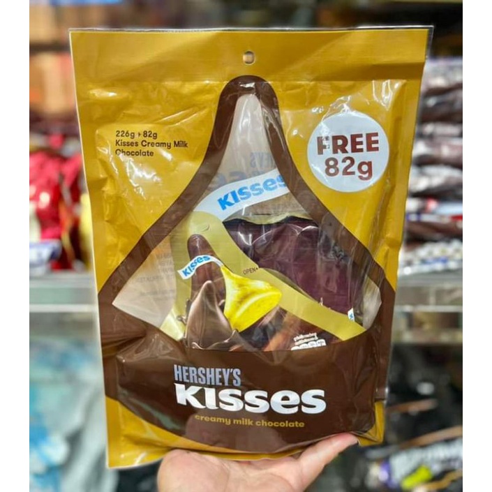 Kisses Creamy Milk Chocolate 226g + 82g Shopee Philippines