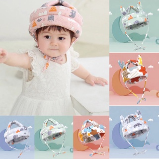 Infant Head Protector Baby Safety Helmet Anti-Collision Head Protection Adjustable Protective Hat