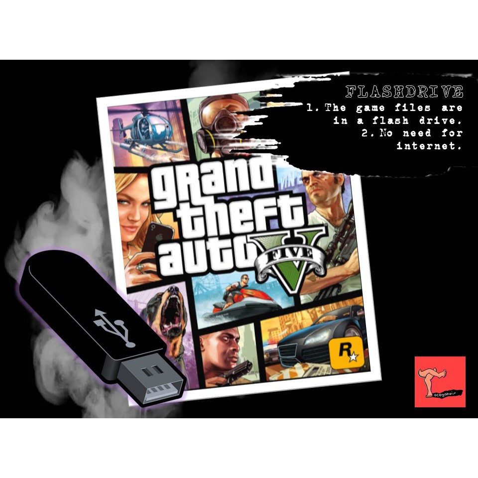 Grand Theft Auto V Gta V Pc Game Computer Games Shopee Philippines