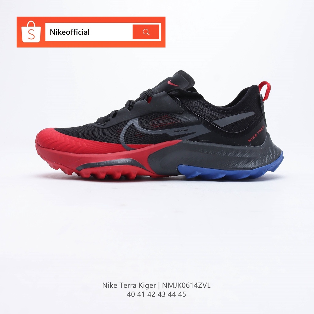 Cumbre creciendo Telemacos 100% Original Nike Air Zoom Terra Kiger 3 Black Running Shoes For Men |  Shopee Philippines