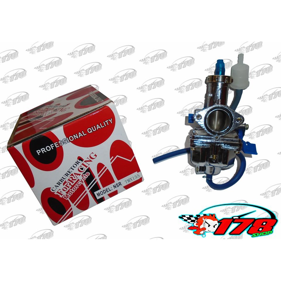 tmx 155 carb size