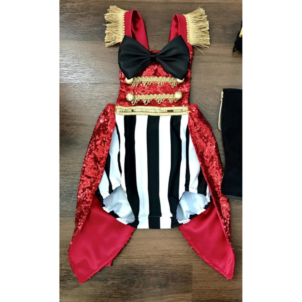 Greatest showman costume Ringmaster Circus-Inspired Romper for Girls |  Shopee Philippines