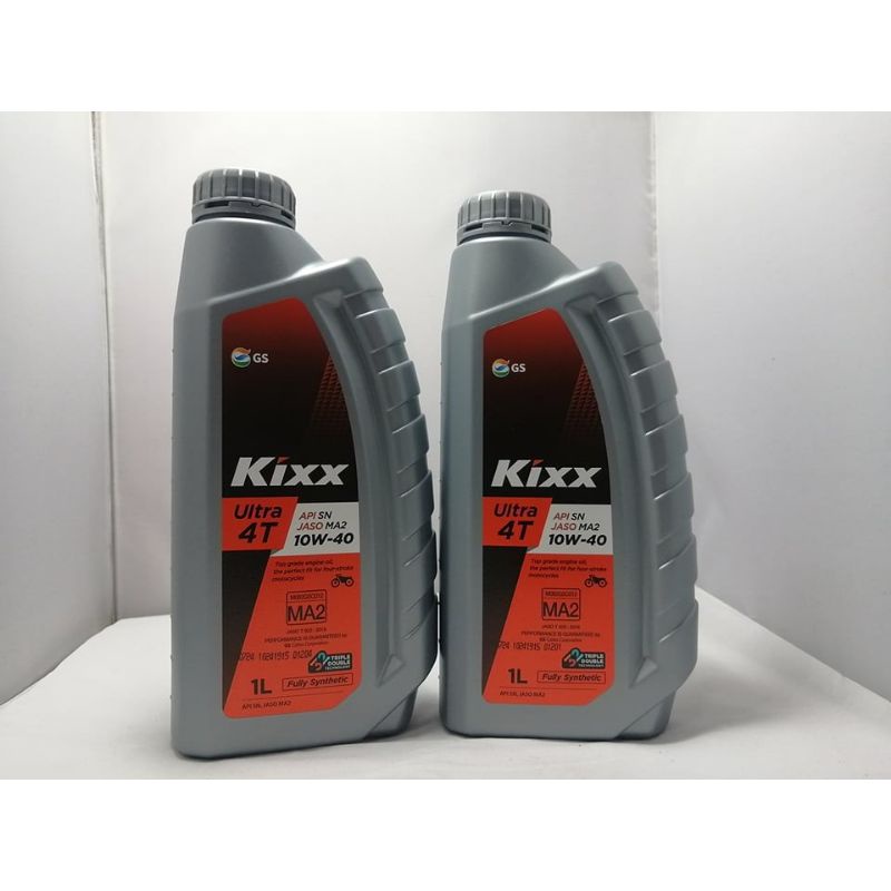 KIXX Ultra 4T Engine Oil 10W-40 Underbone (Fully Synthetic) | Shopee .