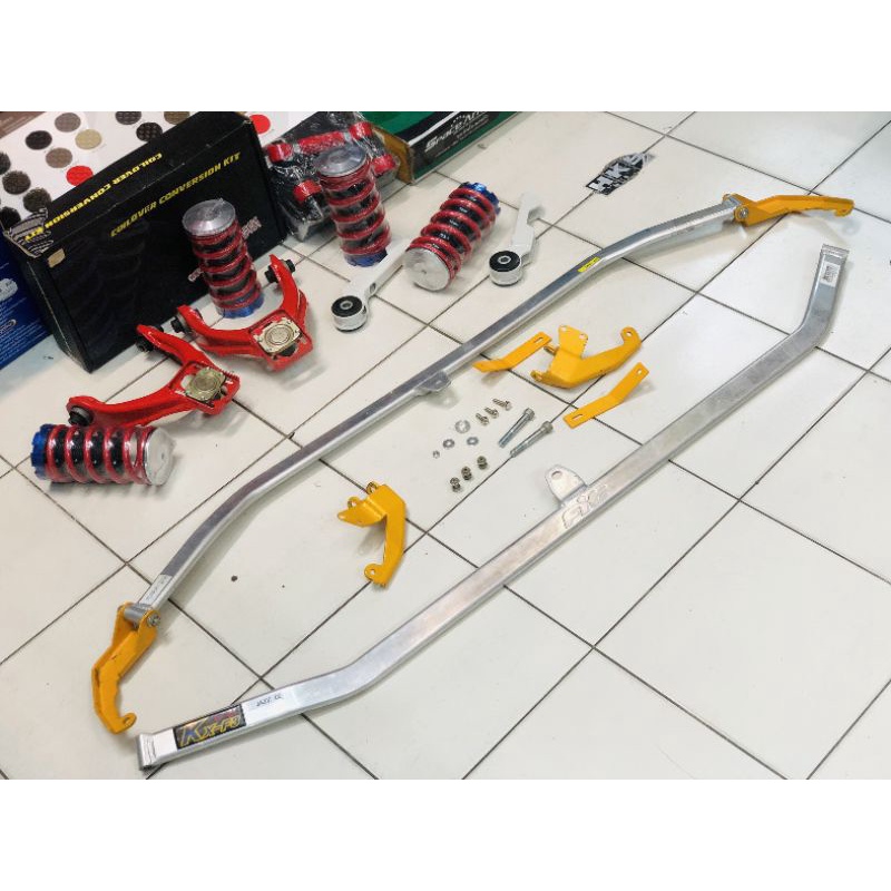 Shock Strut bar Honda Jazz GE/Fit Year 20082012 Strunt Cusco Style Beam Reduces Twisting