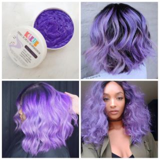 Pastel Violet Hair Color With Bleaching Set Shopee Philippines